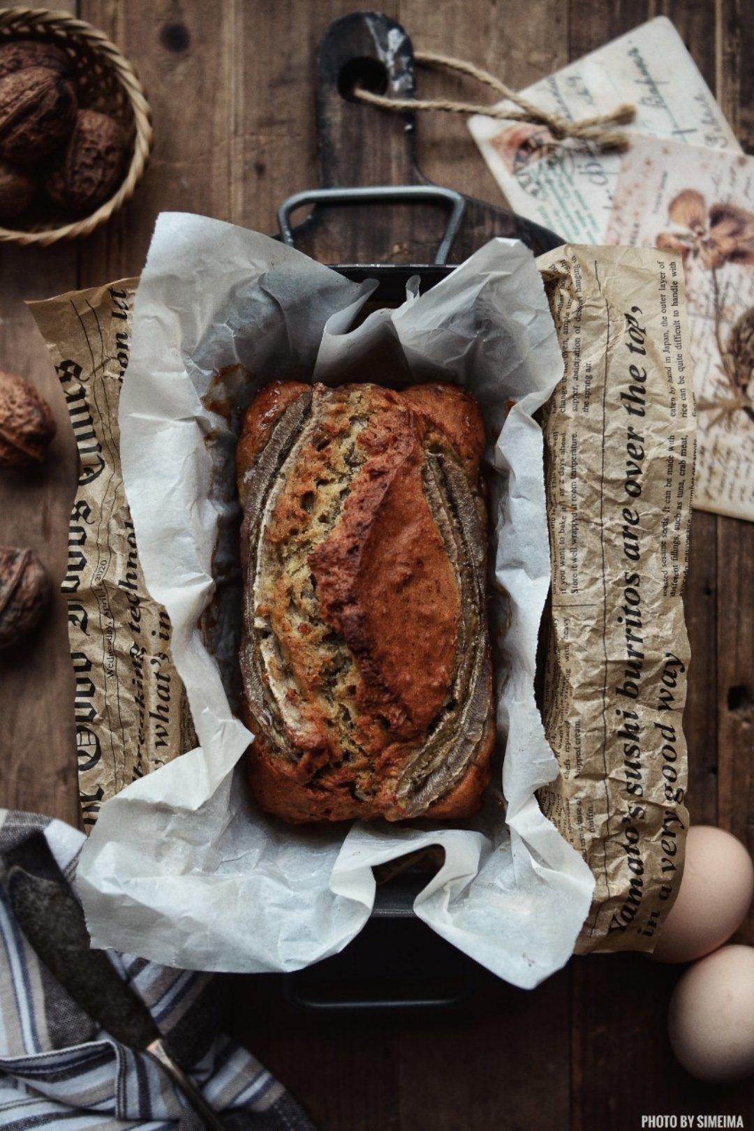 星巴克香蕉核桃蛋糕（starbucks banana walnut bread）