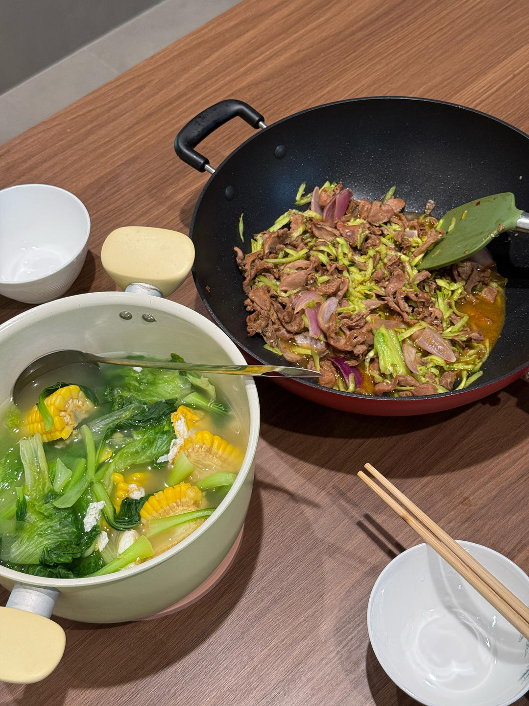 生菜玉米鸡蛋汤（减脂汤