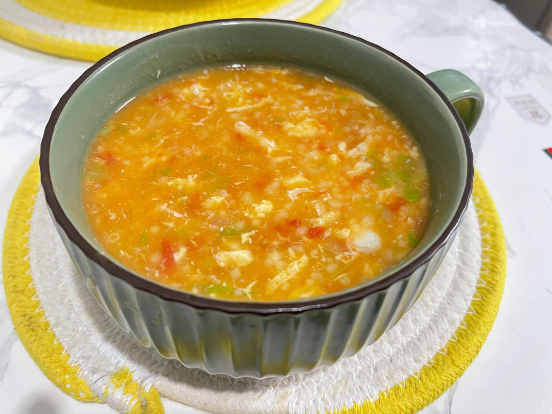 珍珠汤-小疙瘩汤-口感滑溜溜