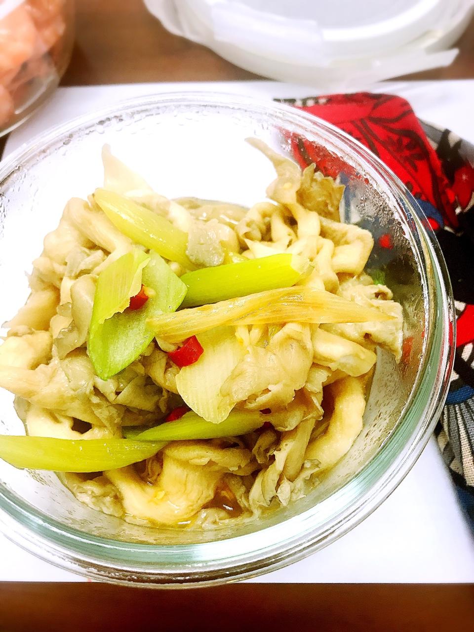 清炒平菇