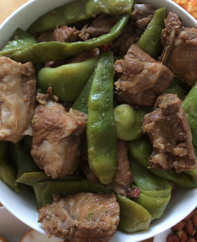 排骨炖豆角