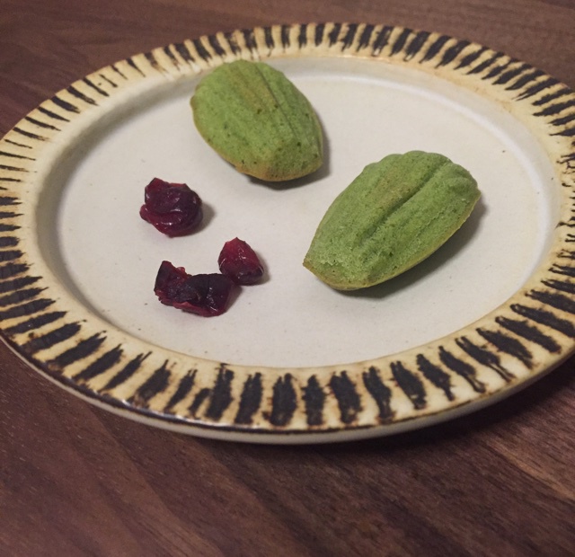 抹茶玛德琳蛋糕
