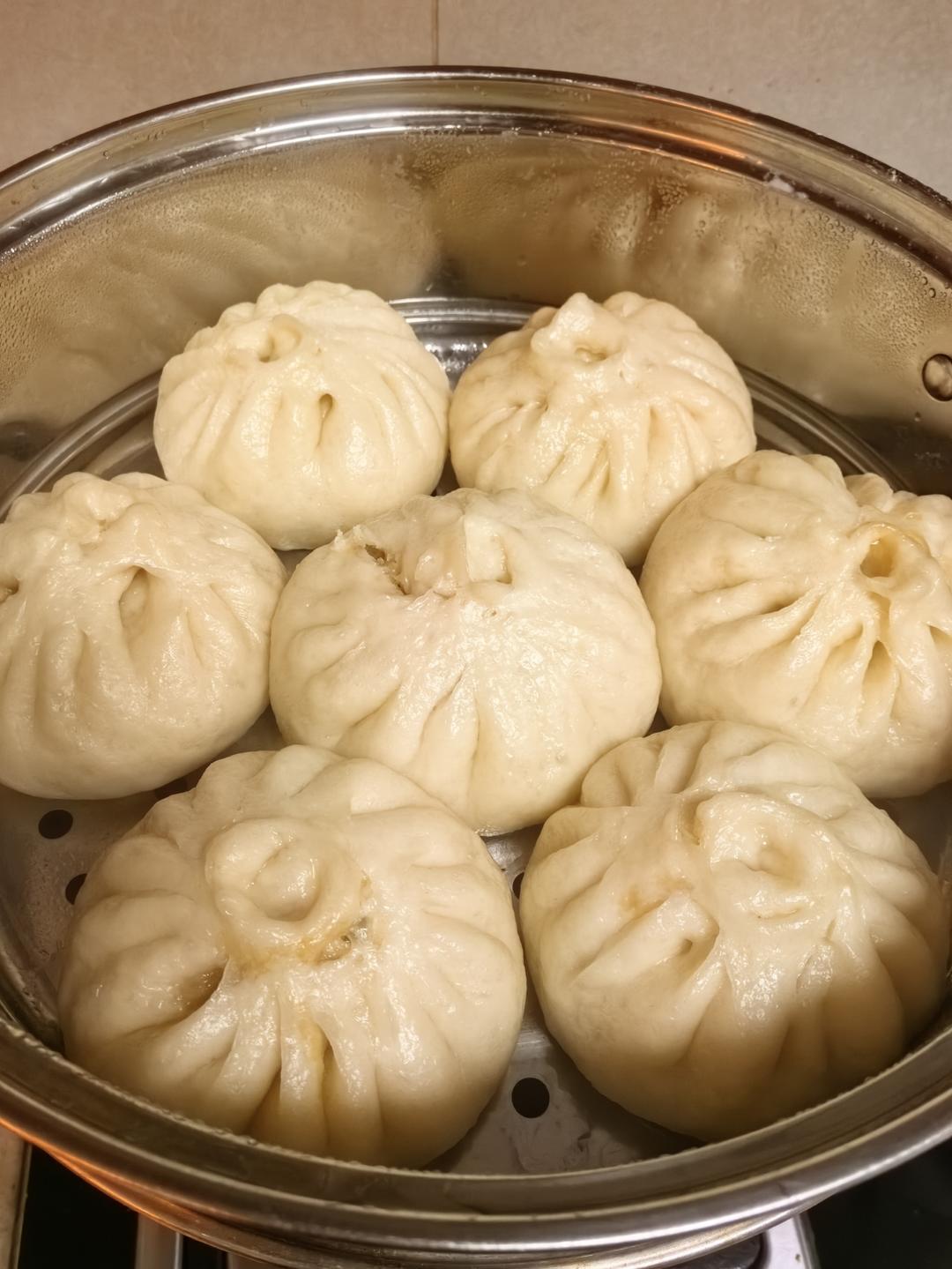 香葱猪肉包