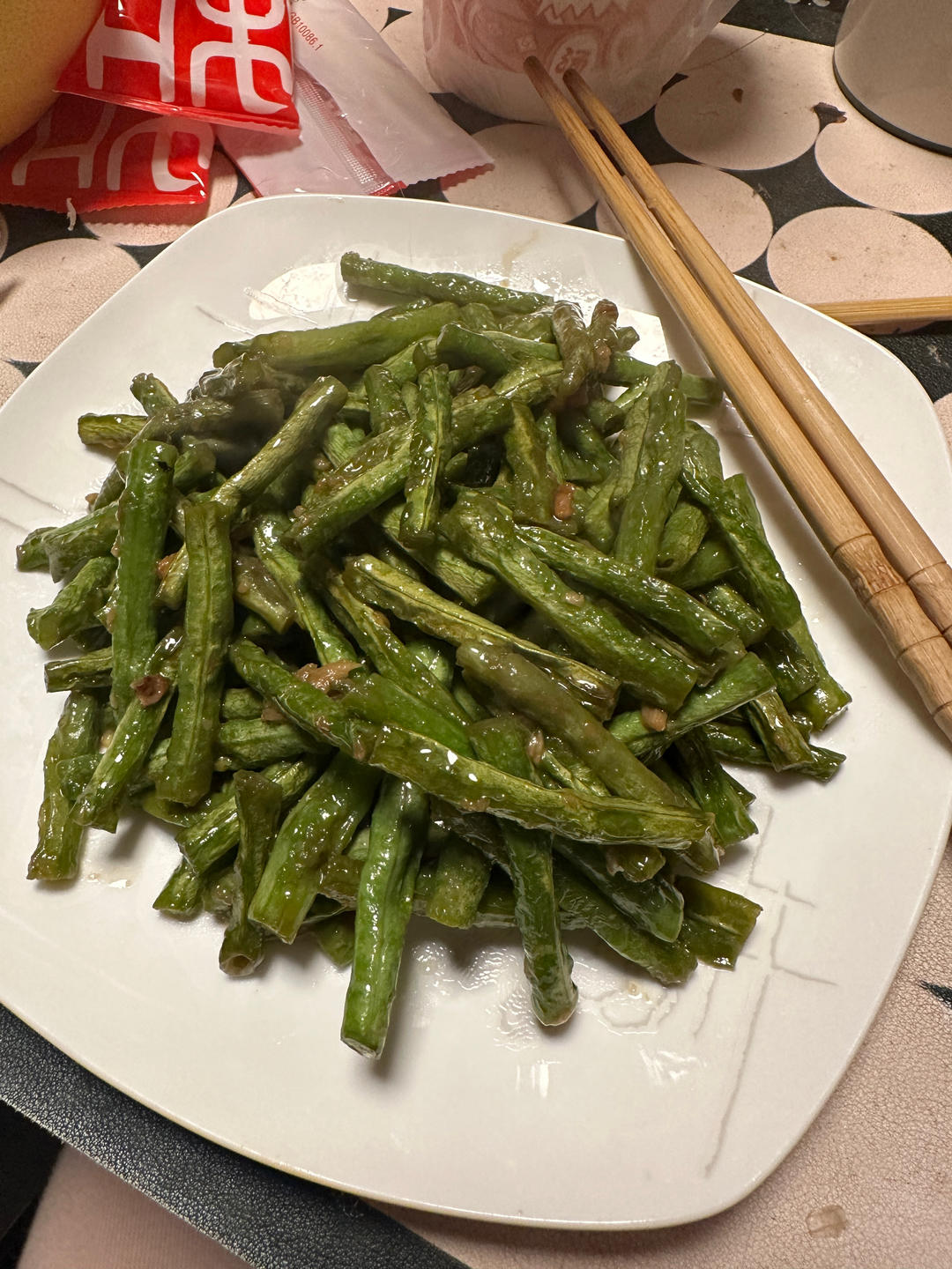 超好吃的干煸豆角