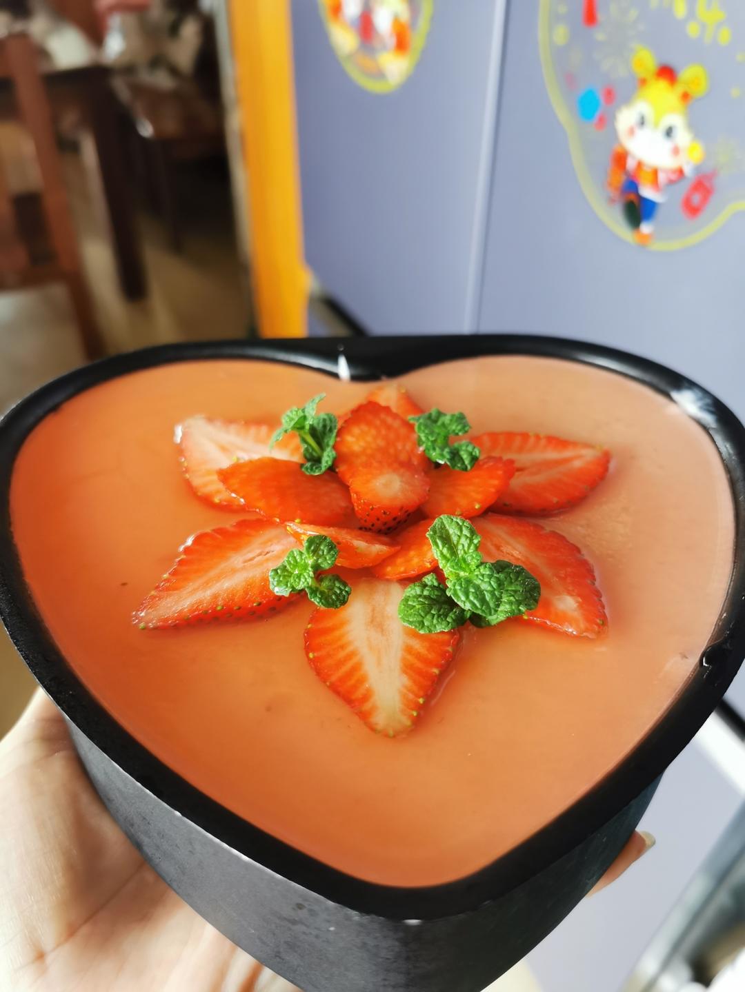 低脂蓝莓酸奶慕斯