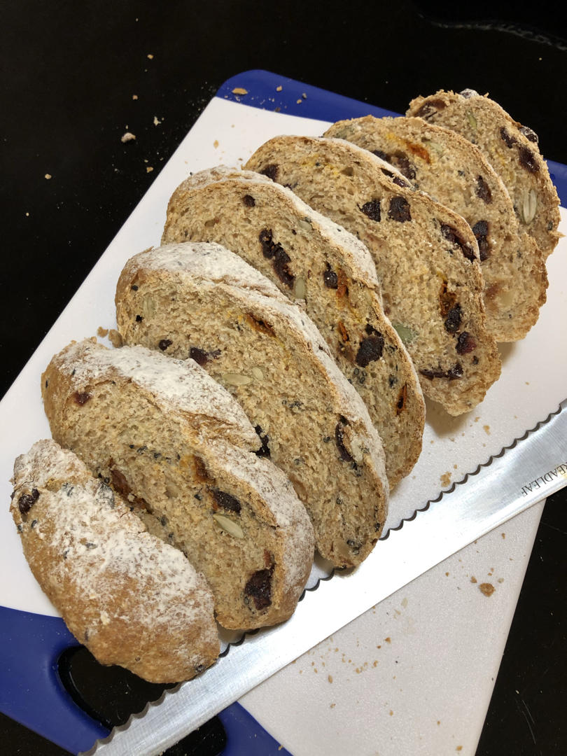 给减肥瘦身党  无糖无油全麦面包（免揉懒人版）