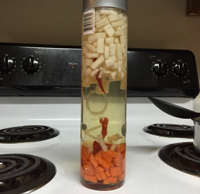 自制广东风味萝卜咸酸