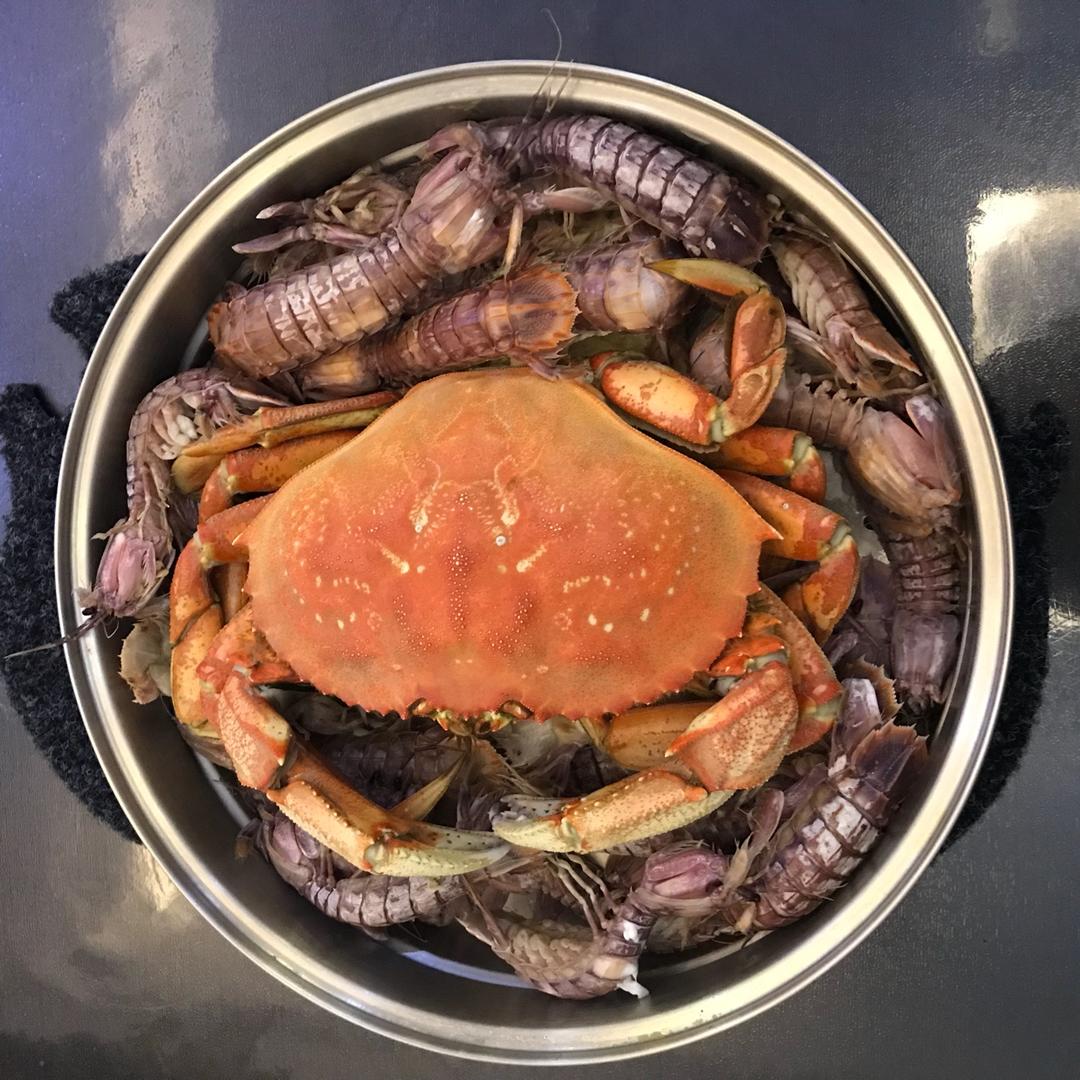 梦想是插上翅膀的小烧鸡儿做的清蒸面包蟹