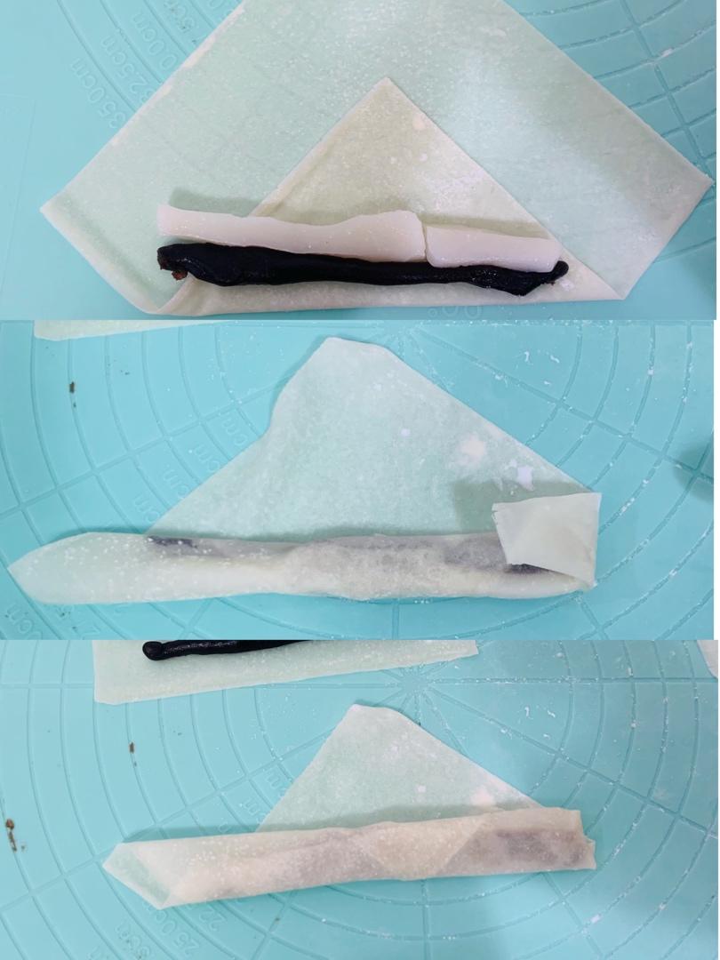 豆沙春卷（笔杆春卷）