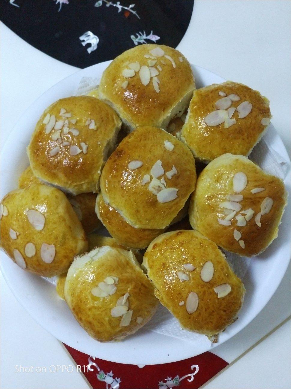 鲜奶油小餐包（一次发酵）