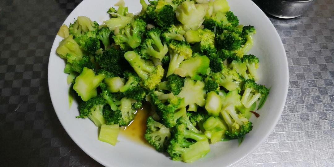 蚝油蒜蓉西兰花