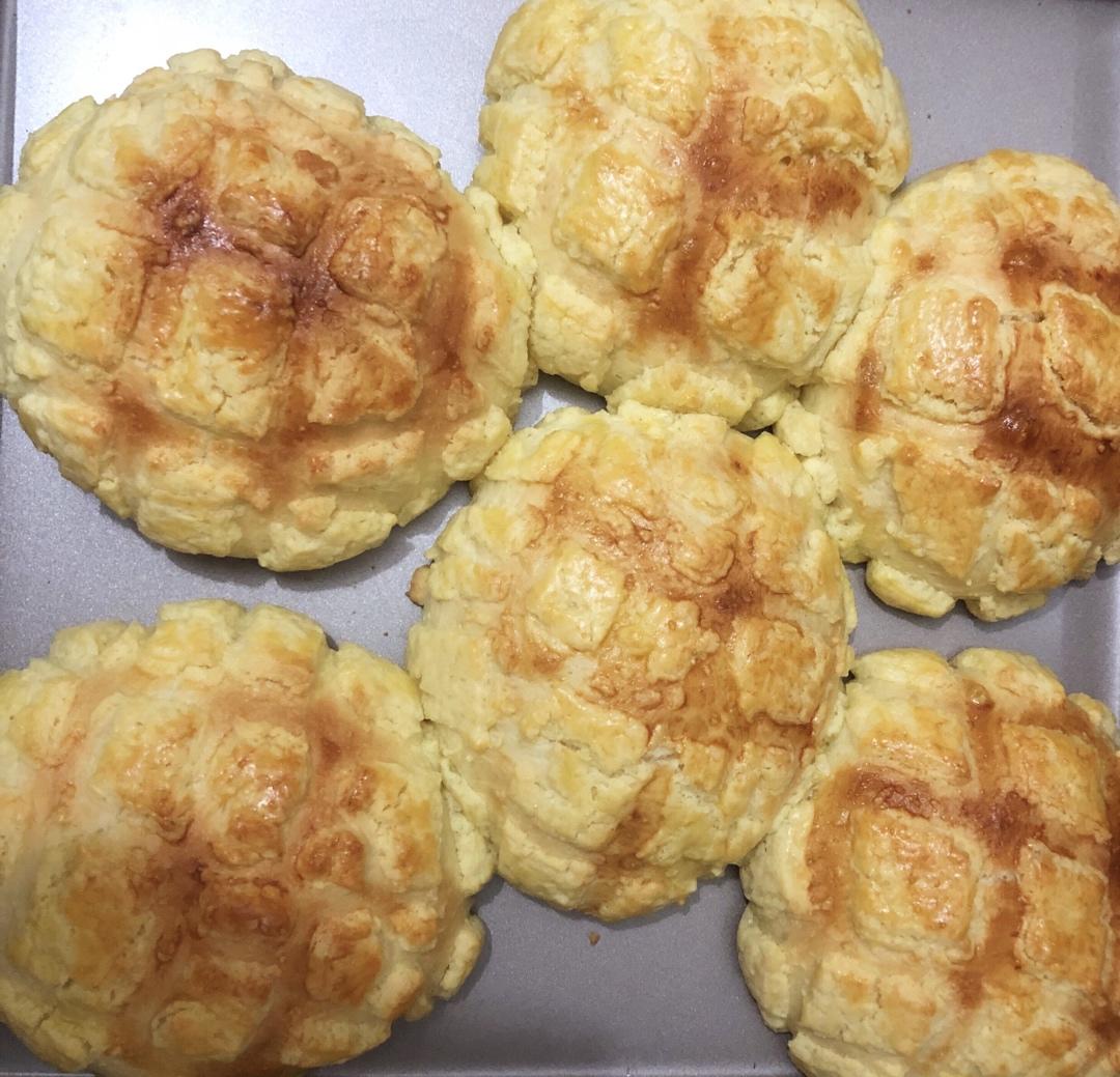 《Tinrry+》菠萝包（手揉教程）（帅帅小厨）