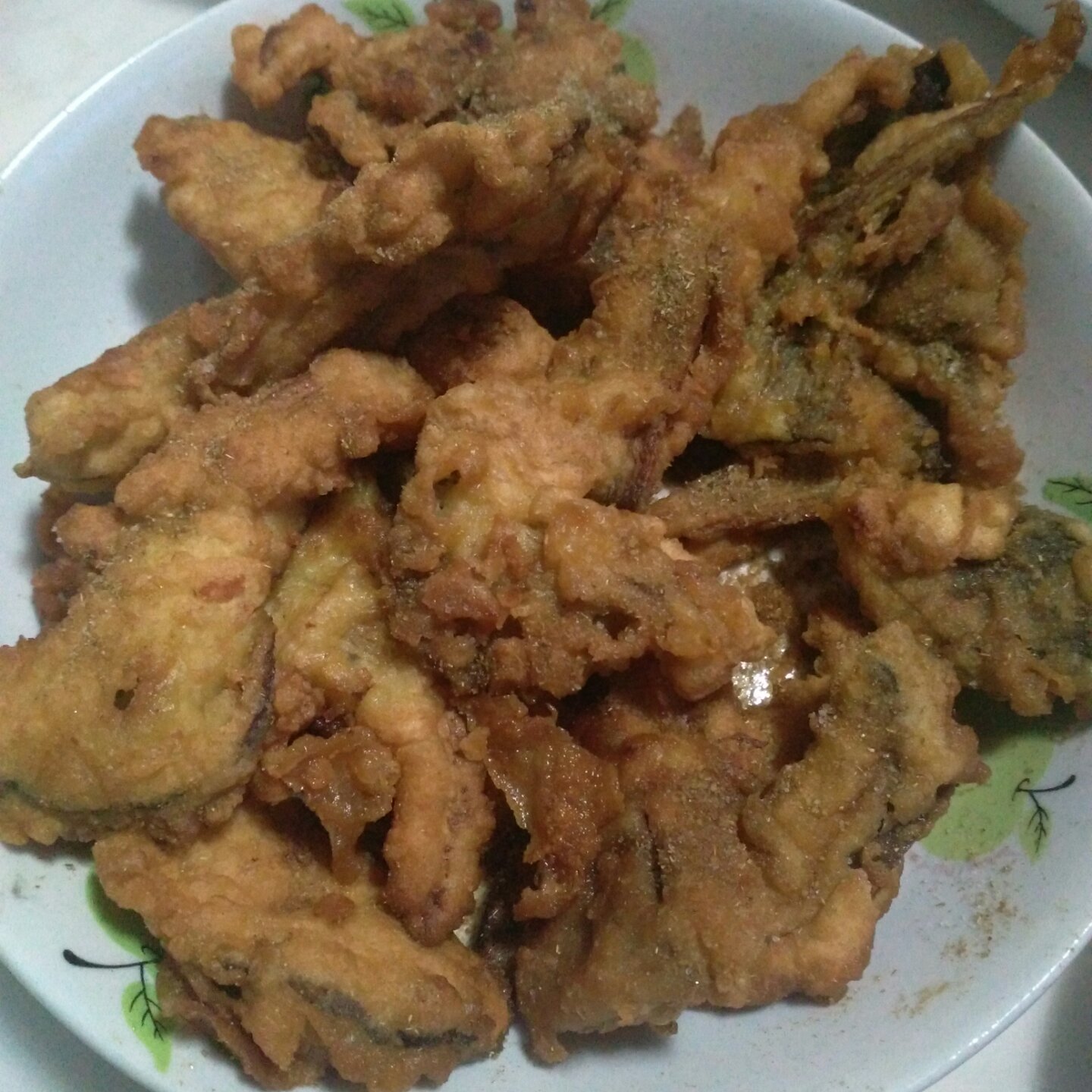 油炸平菇