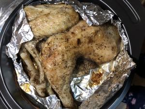 第一次用千古阿拉丁版本烤半只三黄鸡，好吃，而且一点也不费功夫的做法 步骤2