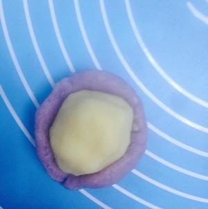 梦幻紫薯酥的做法 步骤2