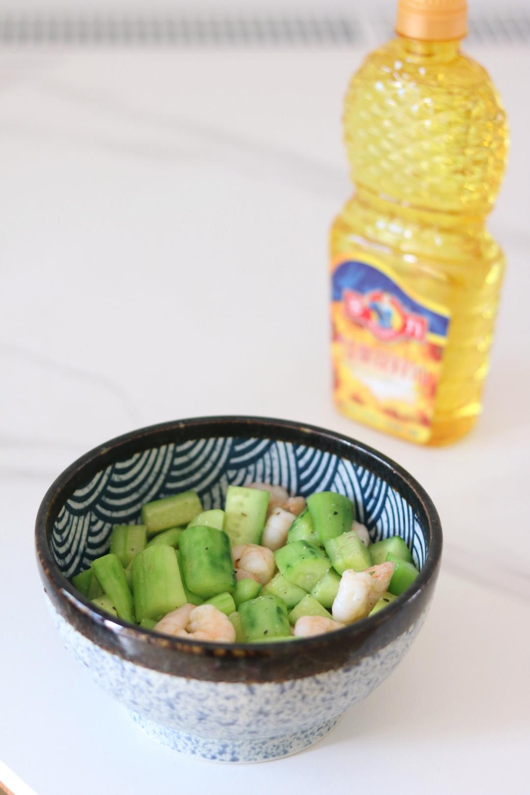 柠檬青瓜虾仁