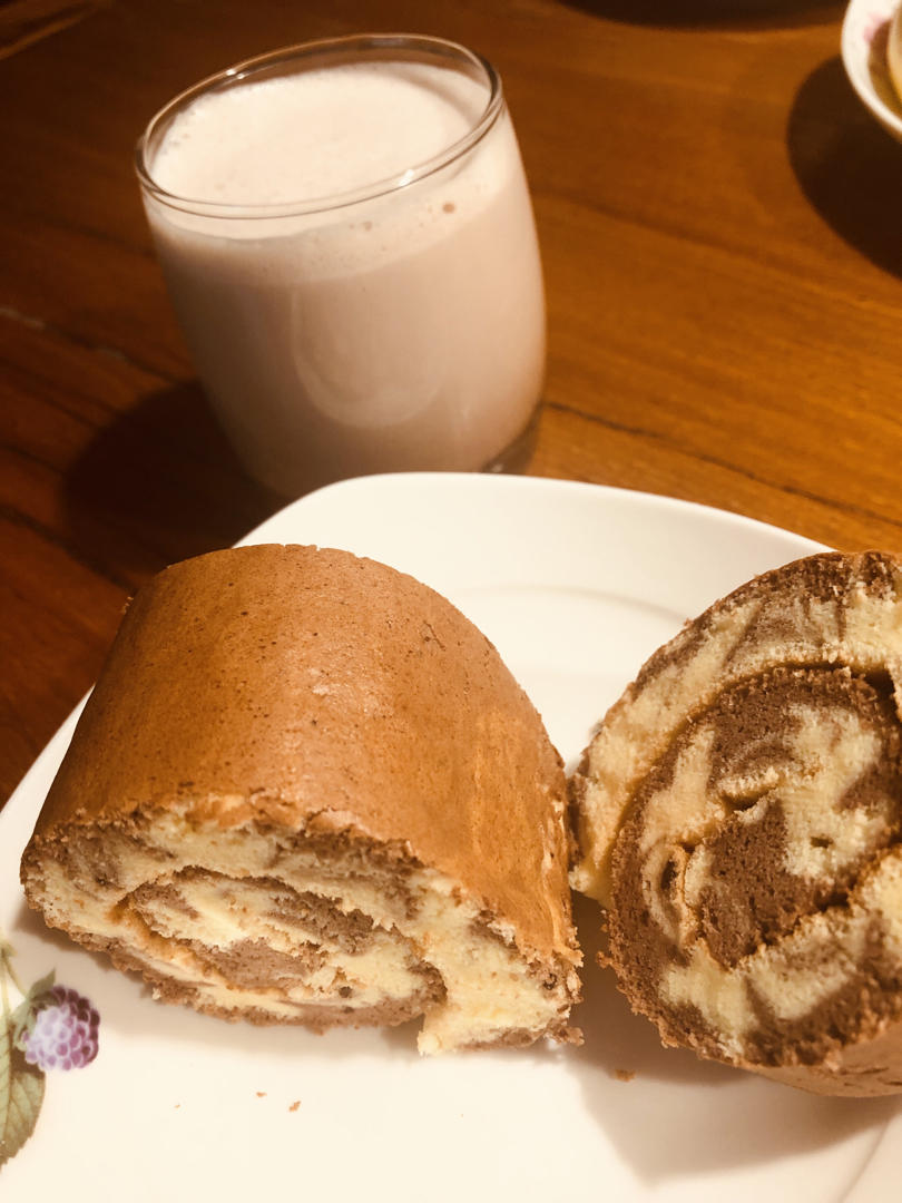 可可旋风蛋糕卷（视频）