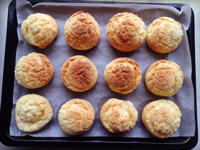 十分美味的酥皮泡芙