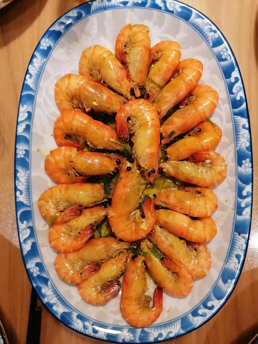 零厨艺的盐焗虾