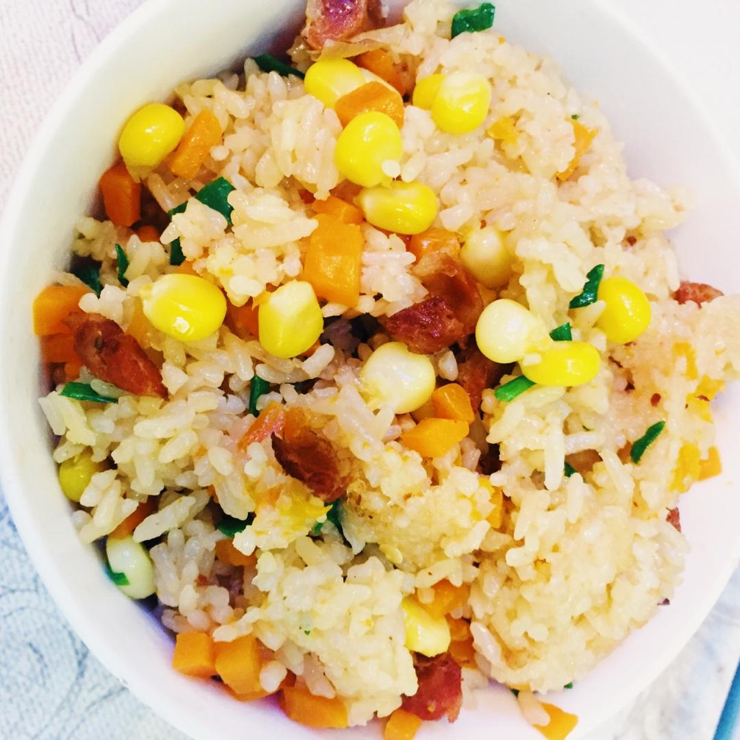 香菇腊肉饭