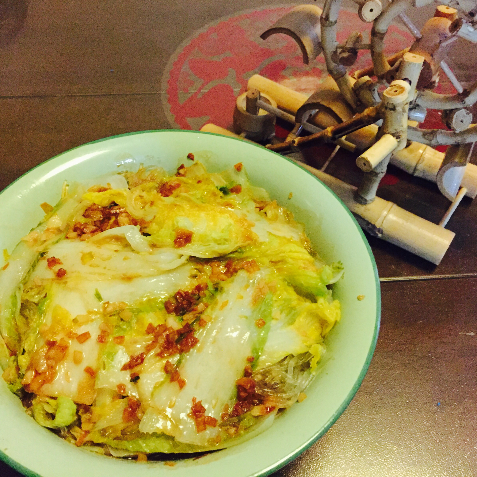 蒜蓉粉丝娃娃菜