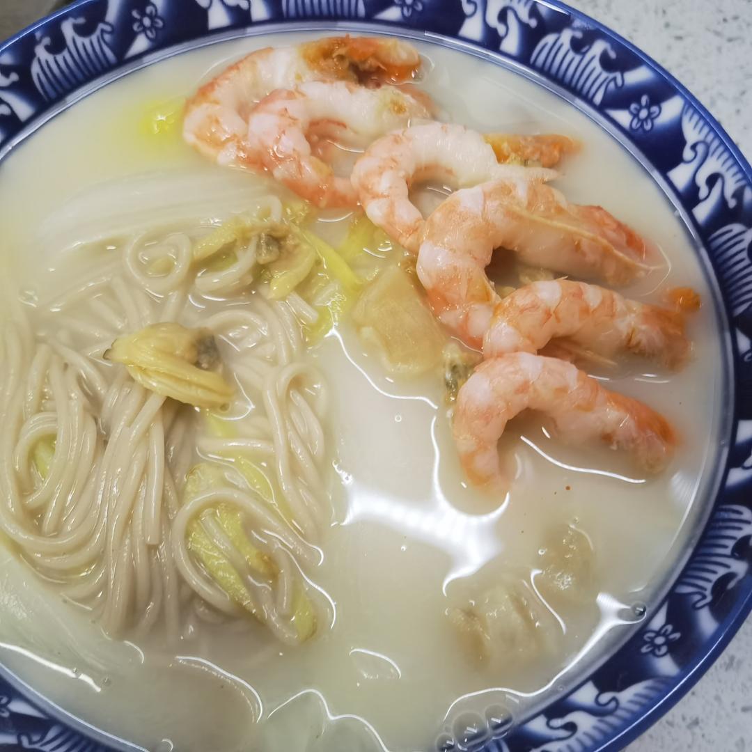 家常快手海鲜面