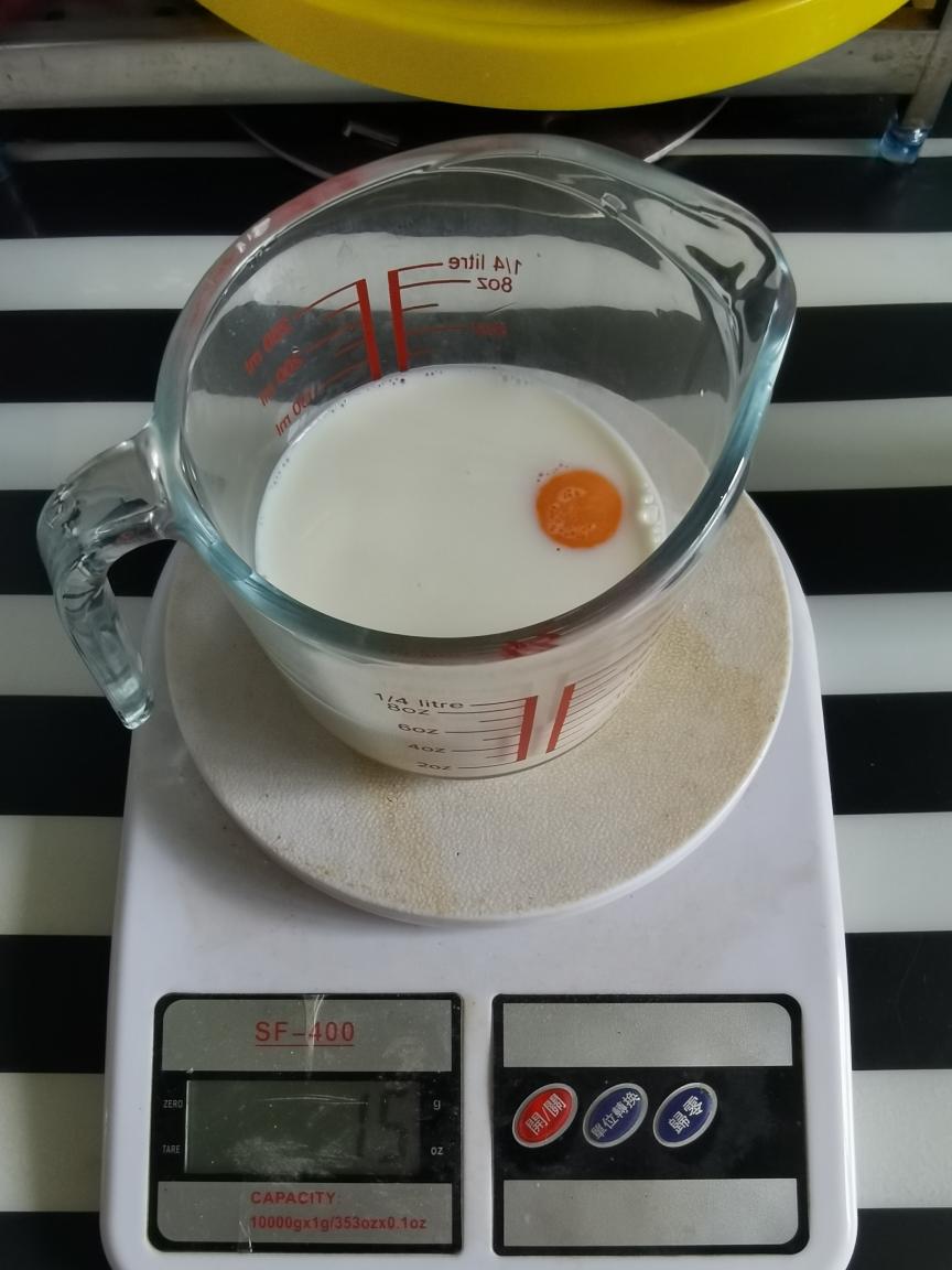 纯奶手撕吐司的做法 步骤1