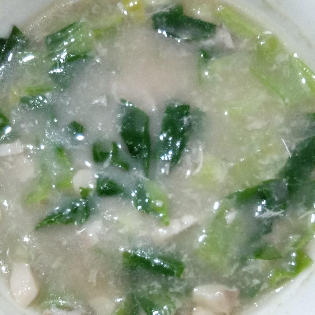 青菜芋头汤