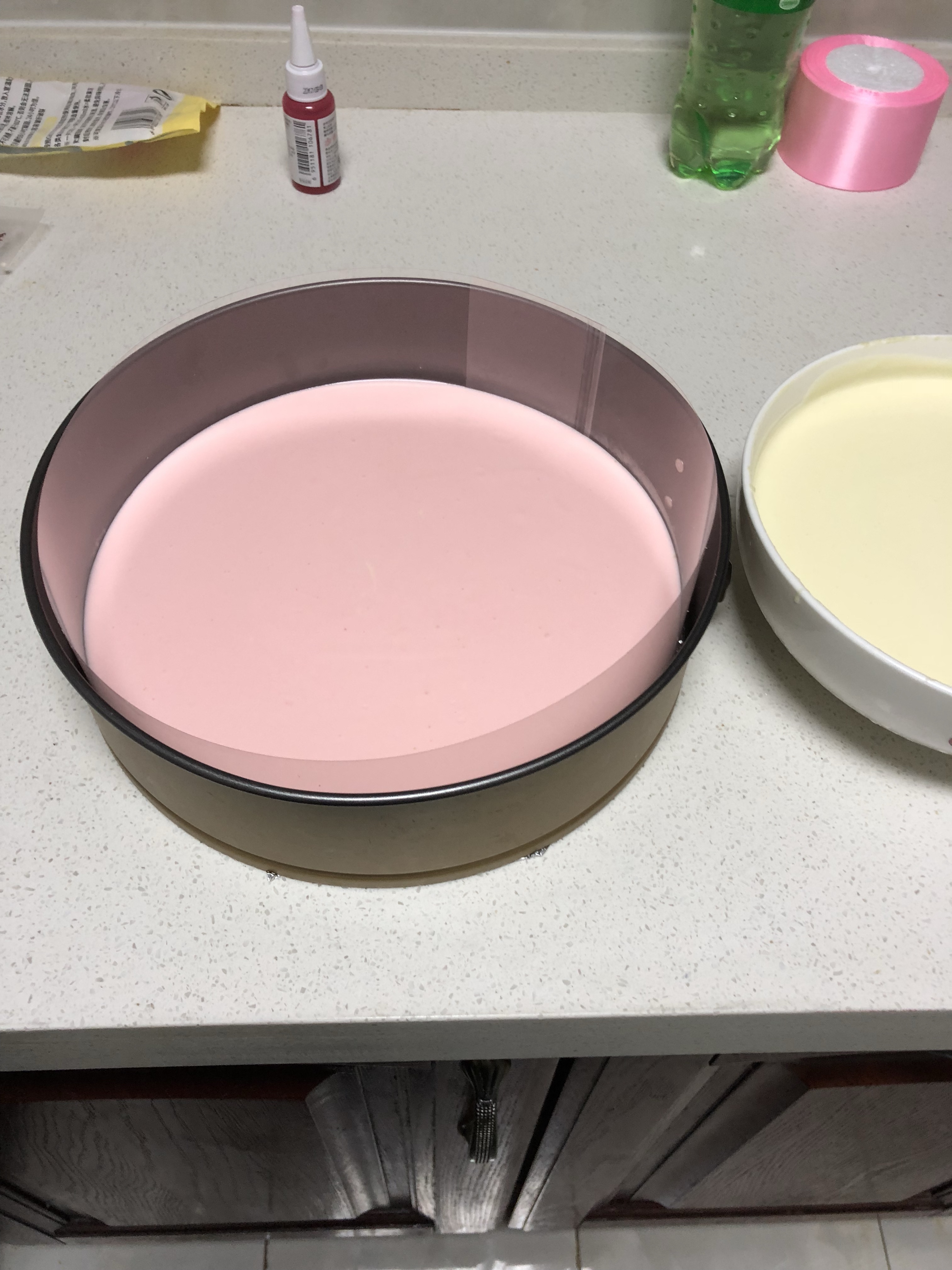 樱花慕斯蛋糕的做法 步骤10