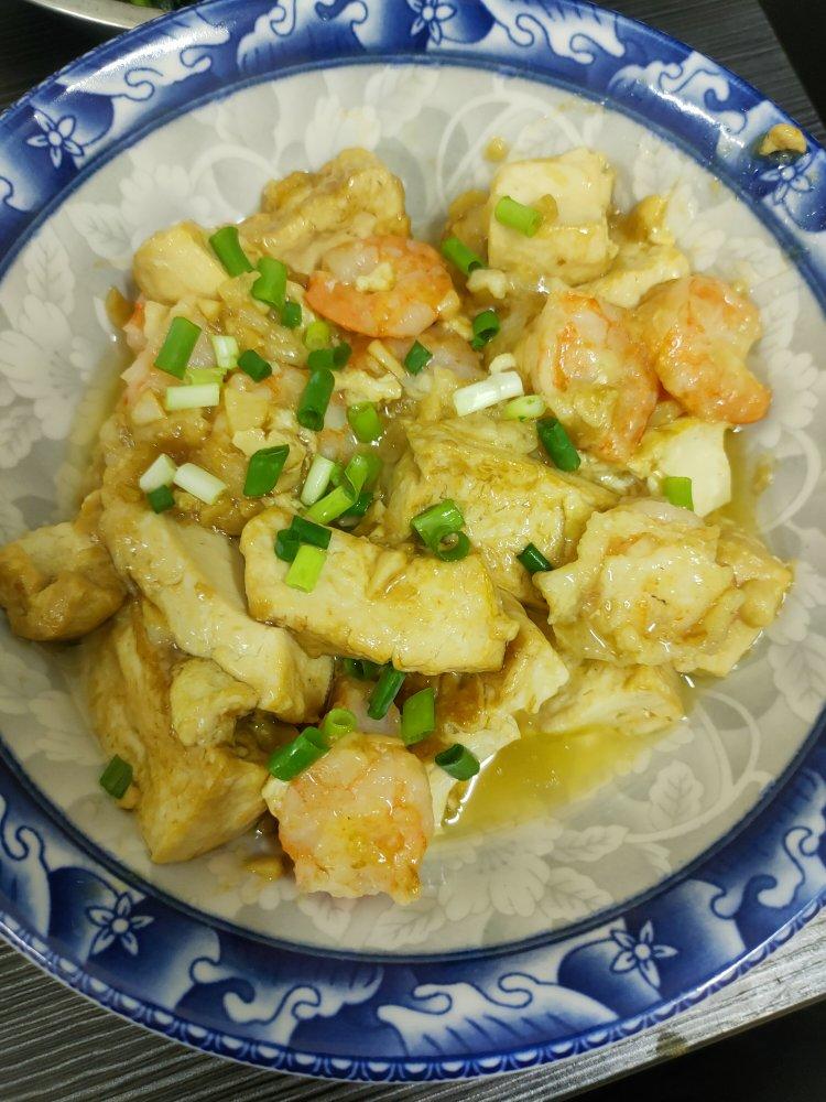 虾仁豆腐