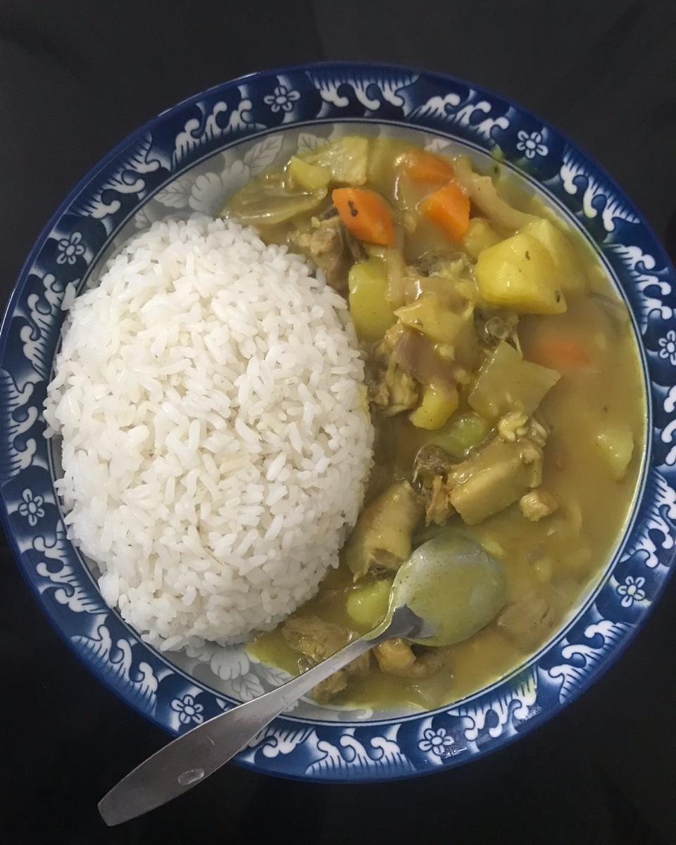鸡肉咖喱饭