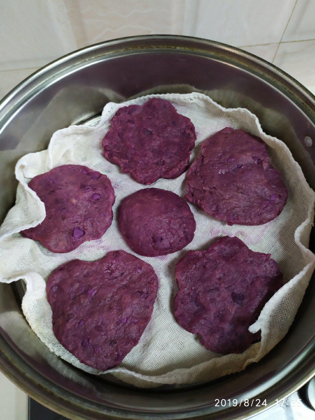 全麦紫薯饼（减脂碳水低GI）糯米口感