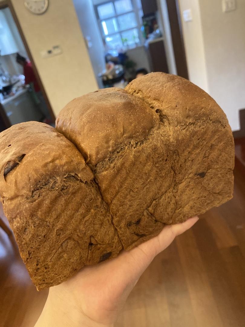 奶油巧克力吐司