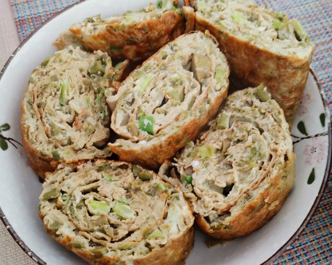 香椿厚蛋烧的做法