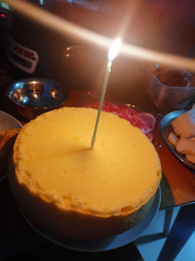 八寸戚风蛋糕（生日蛋糕坯）附六寸配单
