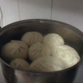 家庭手工肉馅大包子