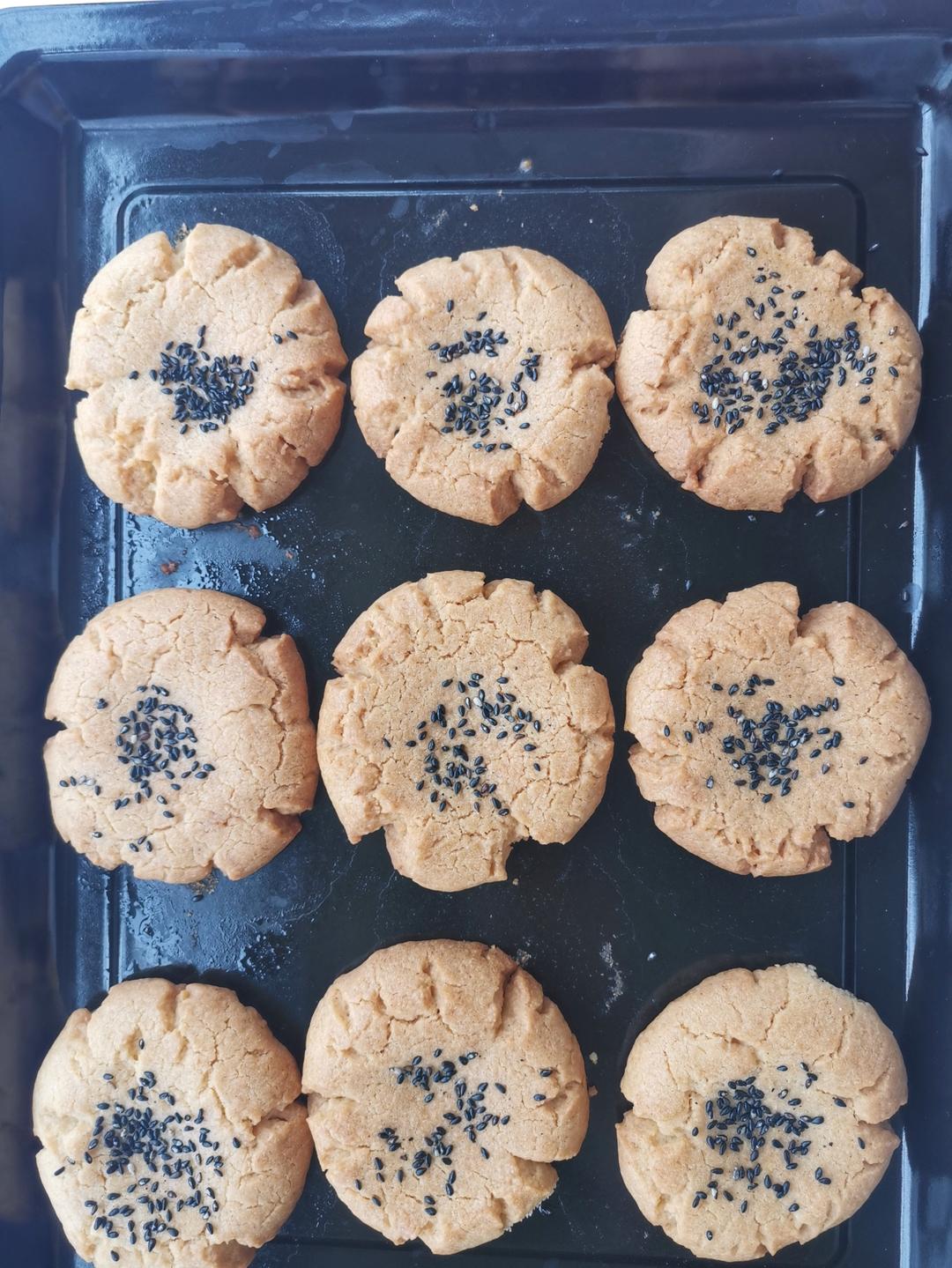 酥到掉渣‼️桃酥～玉米油版！超简单✌️