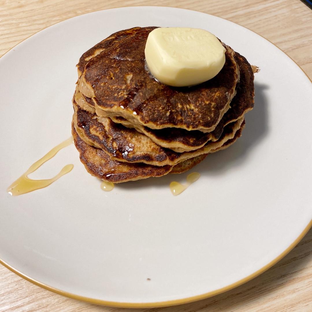椰子粉巧克力香蕉煎饼pancakes
