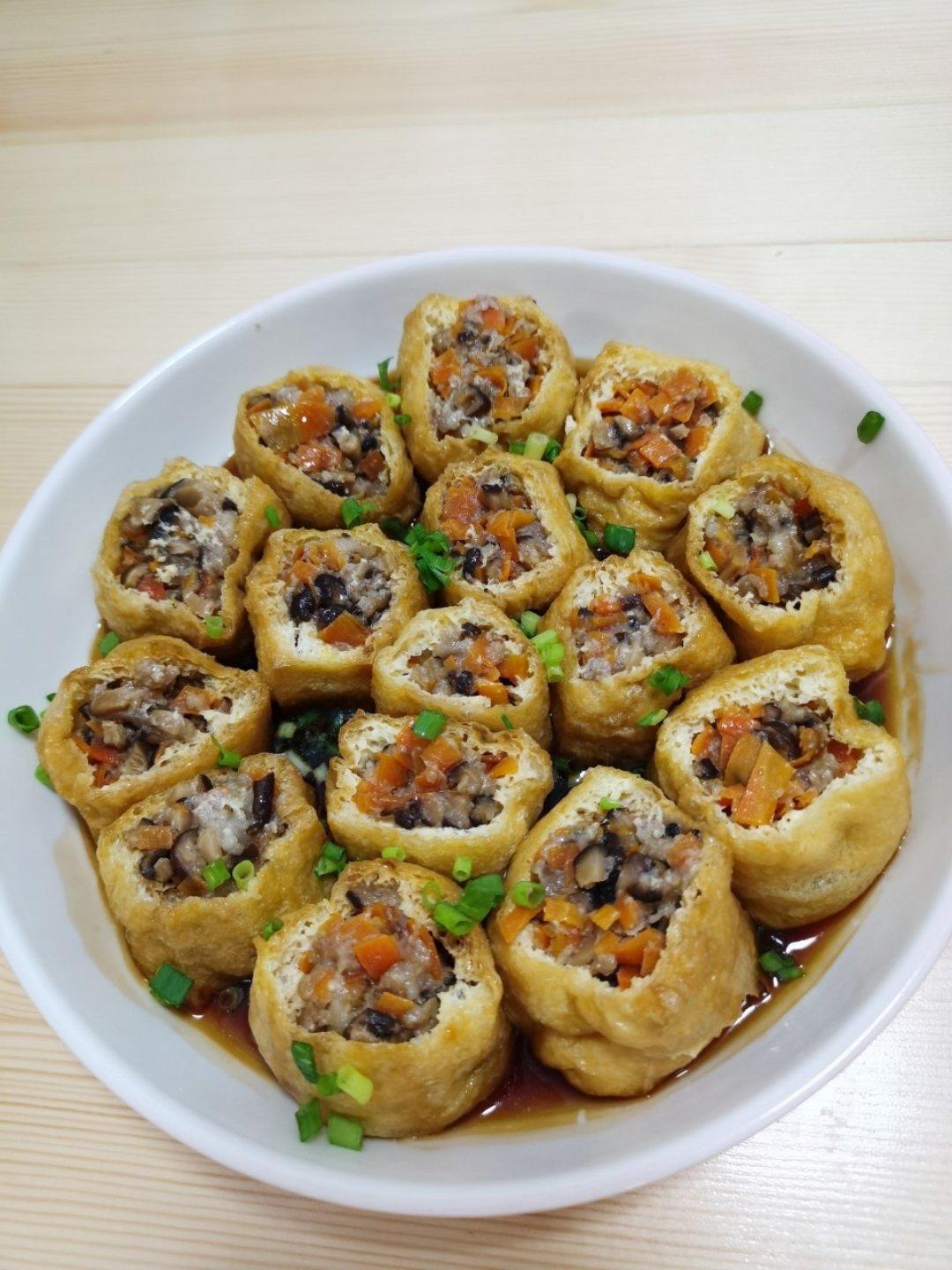 油豆泡塞肉