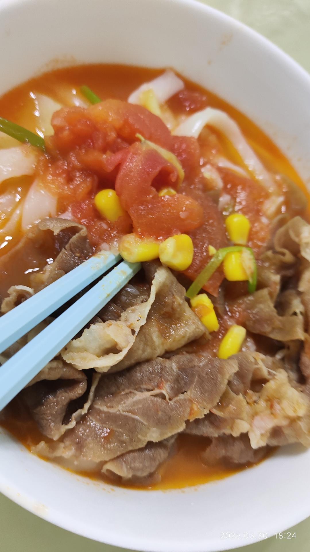 番茄土豆肥牛锅