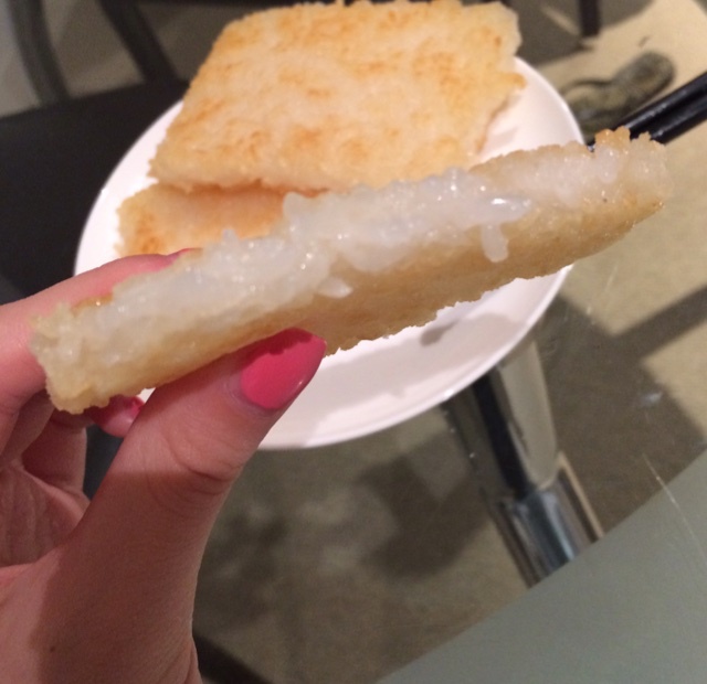 糯米糍粑---江南人叫它糍饭糕！