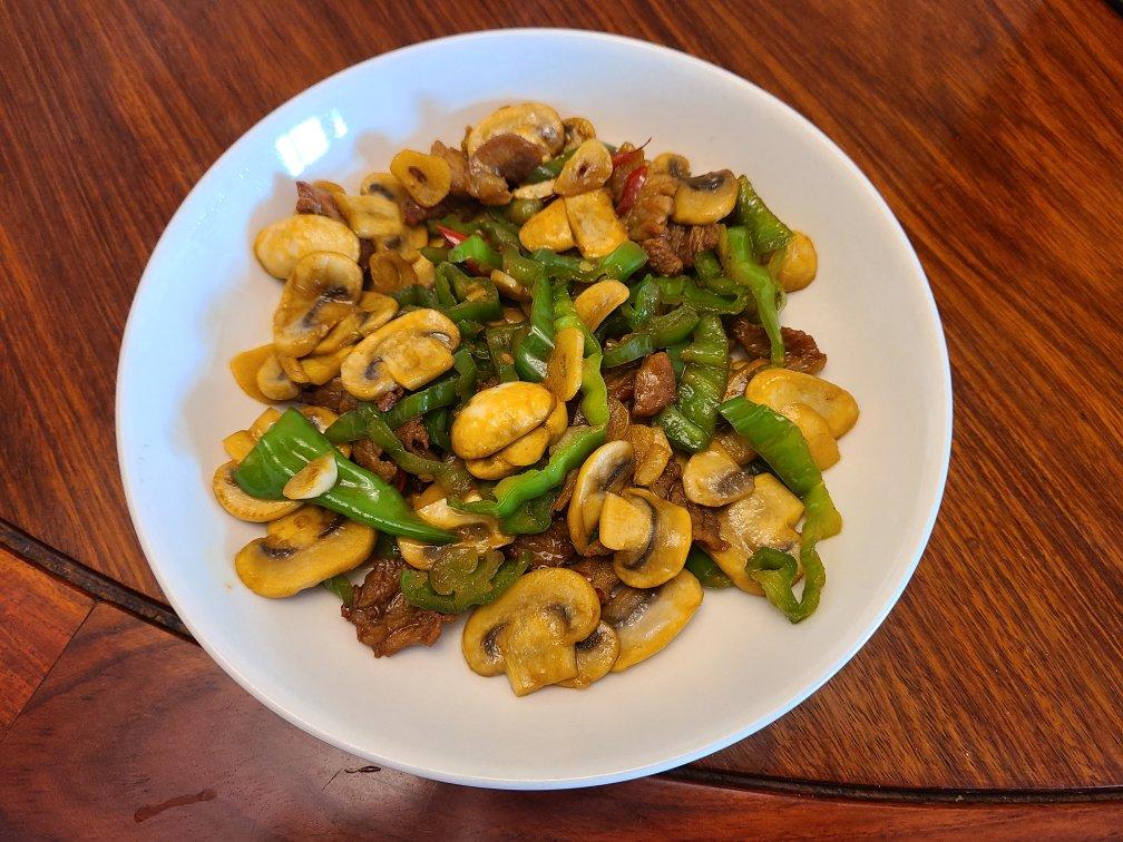 红烧蘑菇/炒口蘑