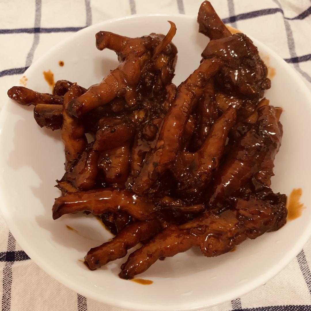 香辣烧鸡爪