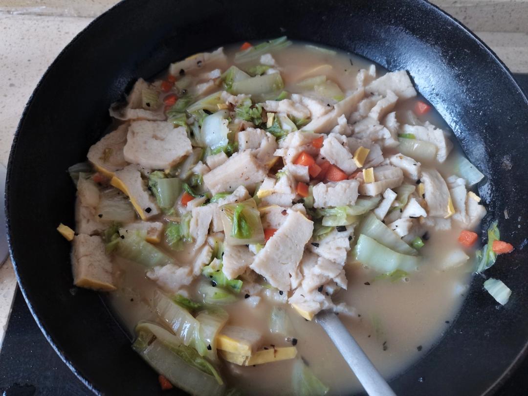 三鲜鱼糕汤
