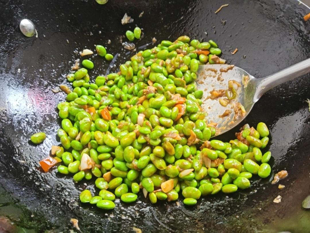 清炒毛豆粒