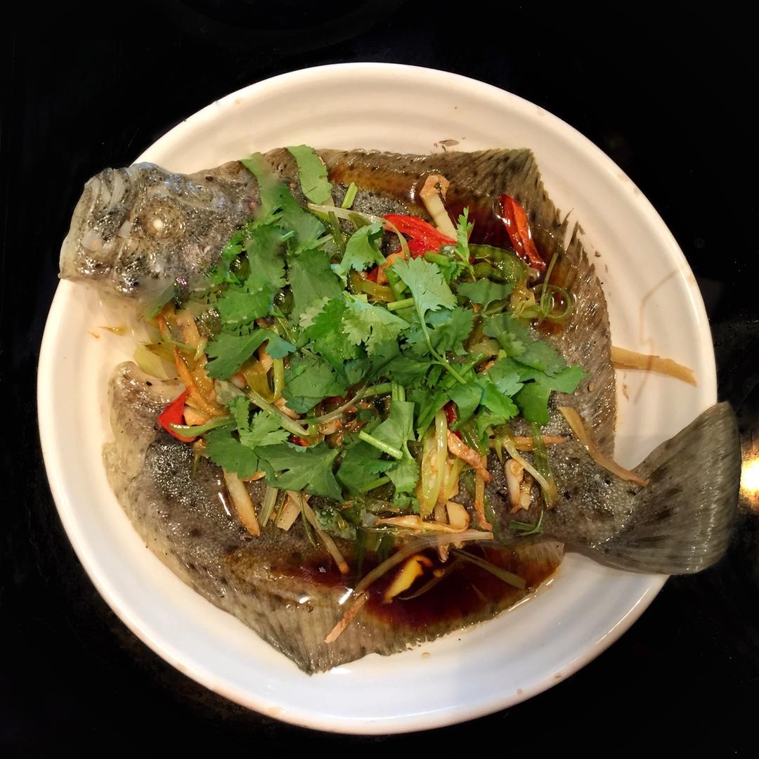 清蒸多宝鱼