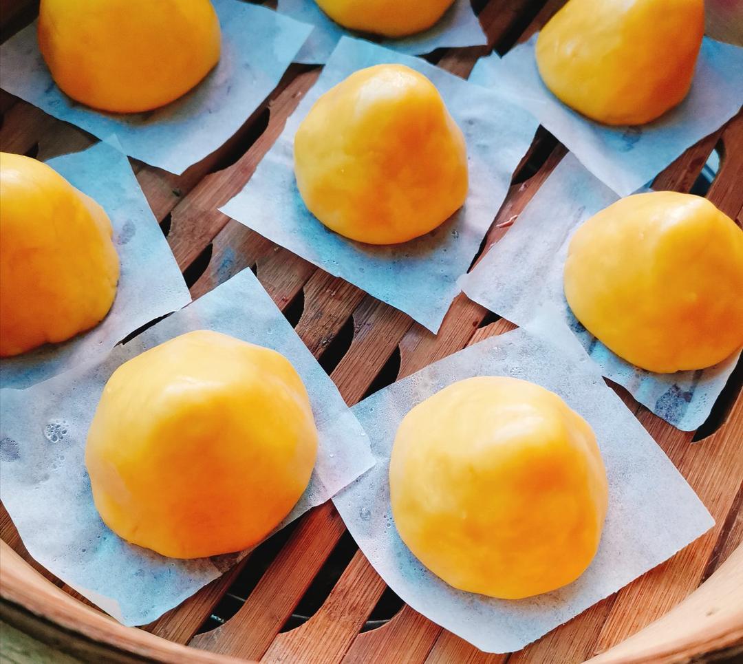 纯玉米面发面小饼、窝头