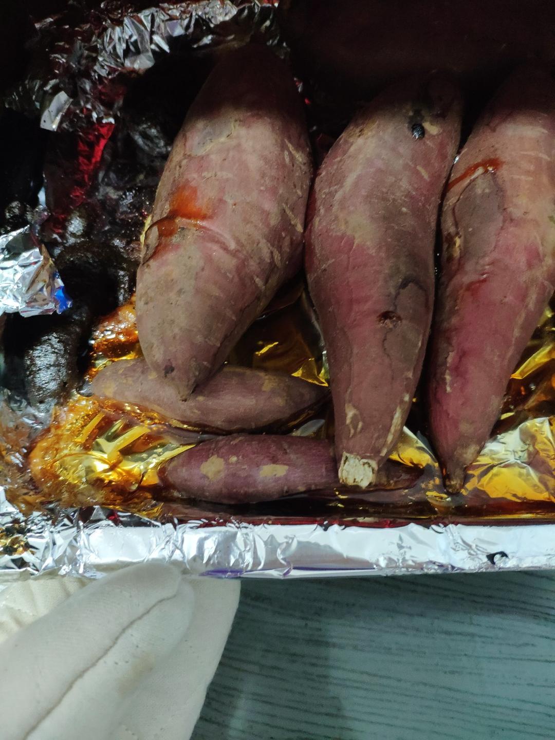 烤箱版烤地瓜秘籍