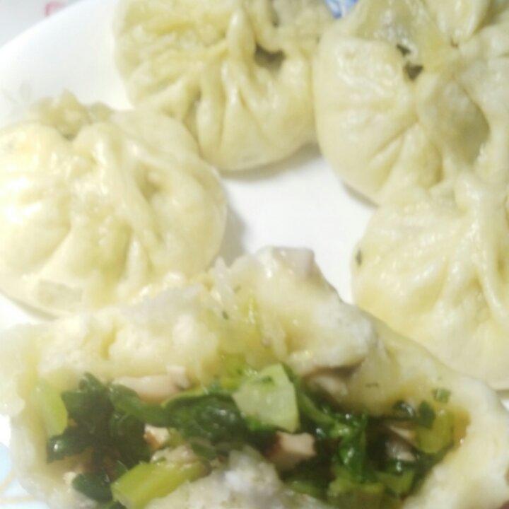 节省一半时间的大包子（另付翠绿菜包子，肉包子，腹黑包子食谱）