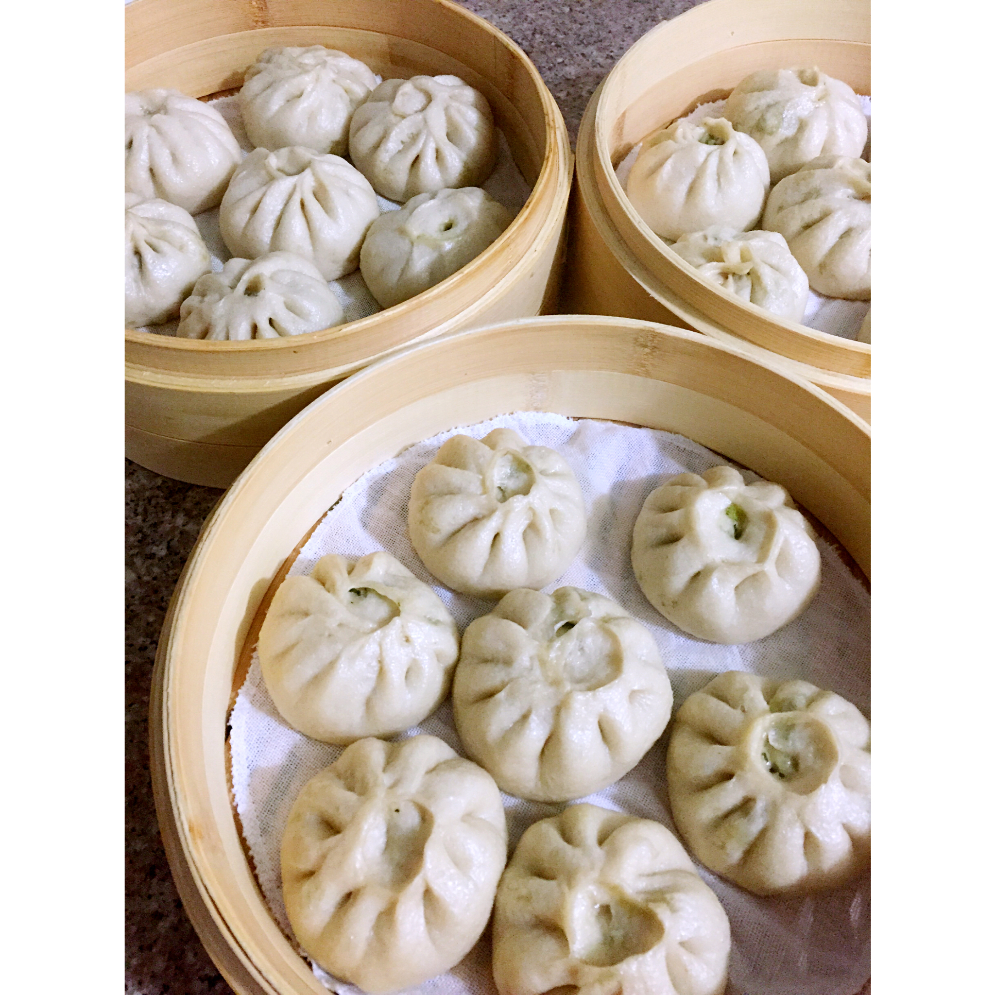 冬笋香菇菜包
